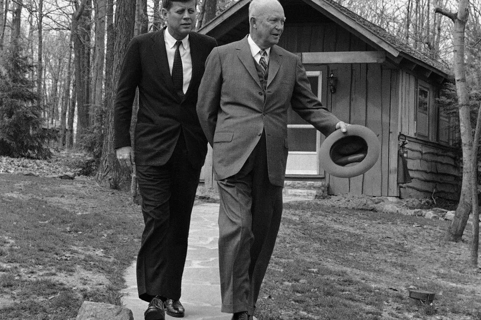 Camp David, the president’s rustic Maryland mountain retreat, through the years