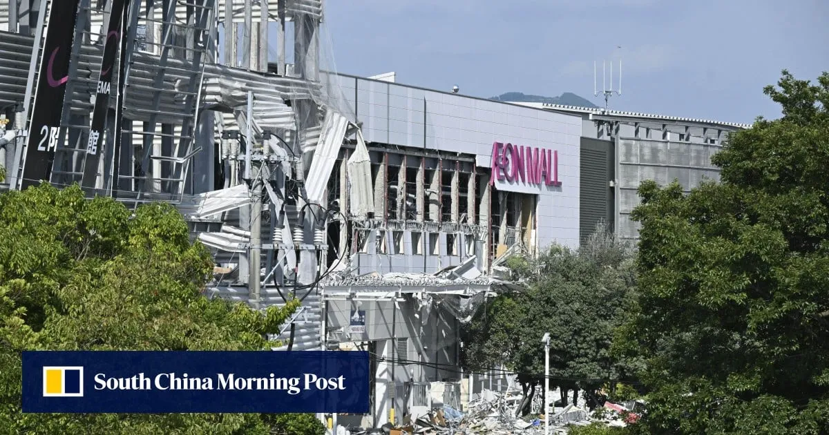 Japan ends rescue at quake-hit shopping centre after explosion kills 7