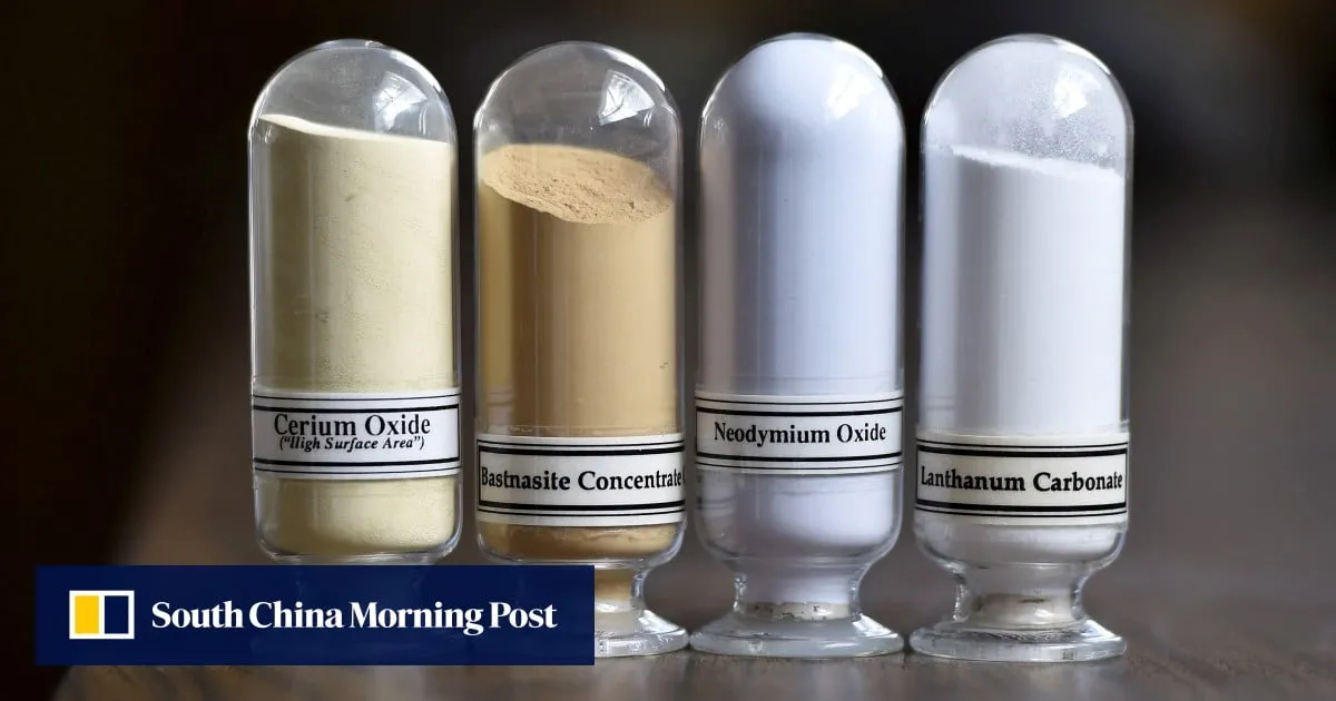 Pain or gain? US moves to decouple its defence industry from China’s rare earths