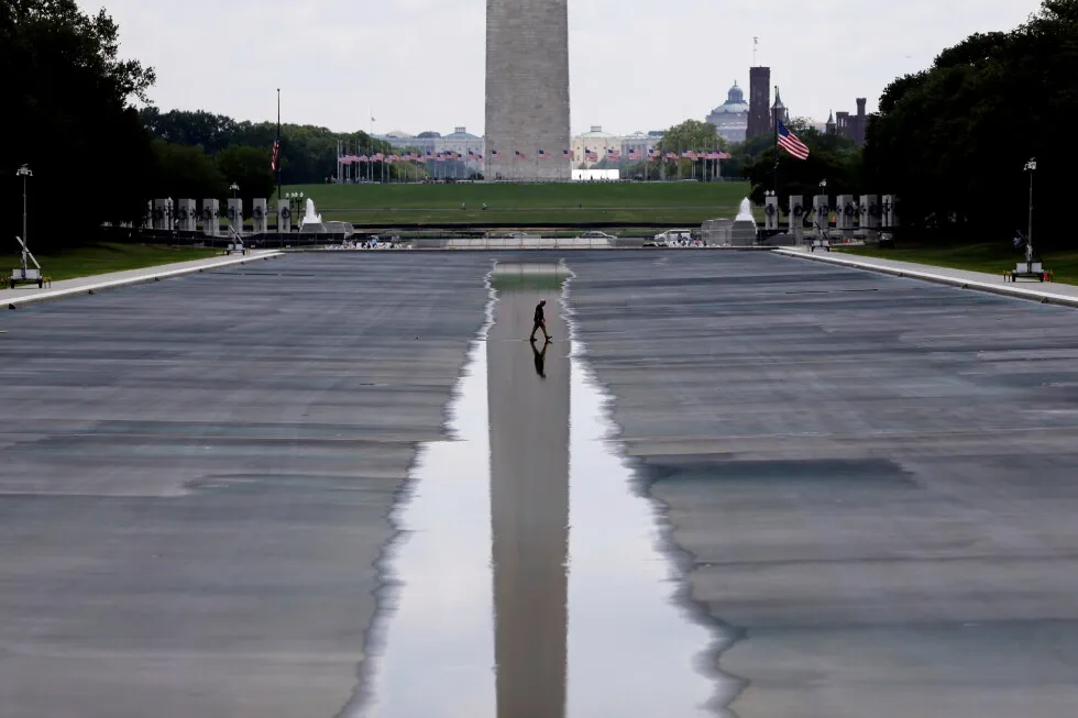 Trump blasts Pirro after she refutes his claim that Reflecting Pool was damaged by vandals