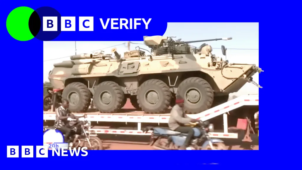 Russian ship defies sanctions to send military vehicles to Mali