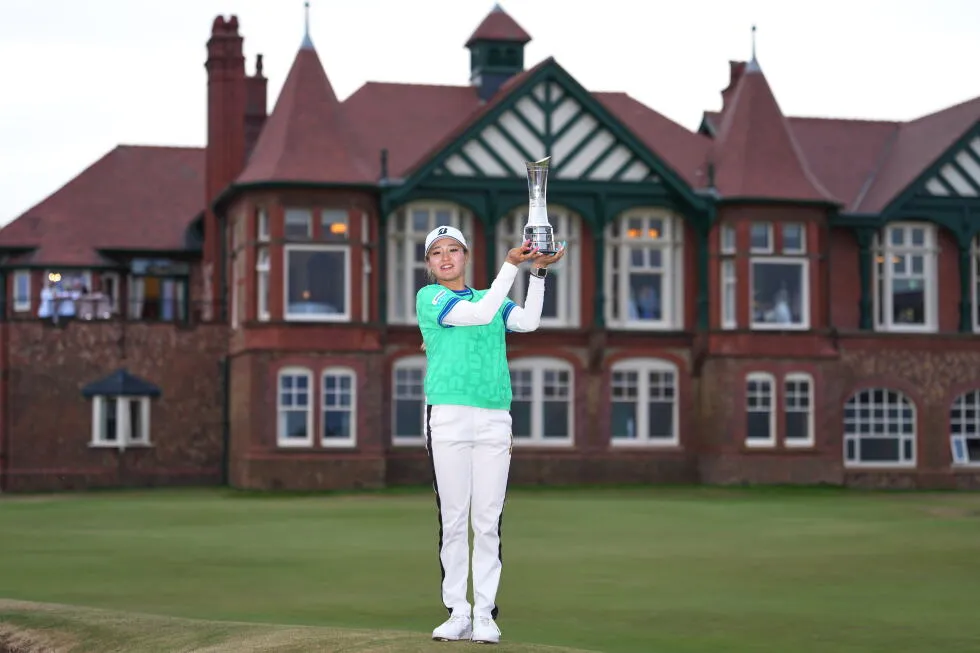 Shiho Kuwaki of Japan wins the Women’s British Open on second playoff hole