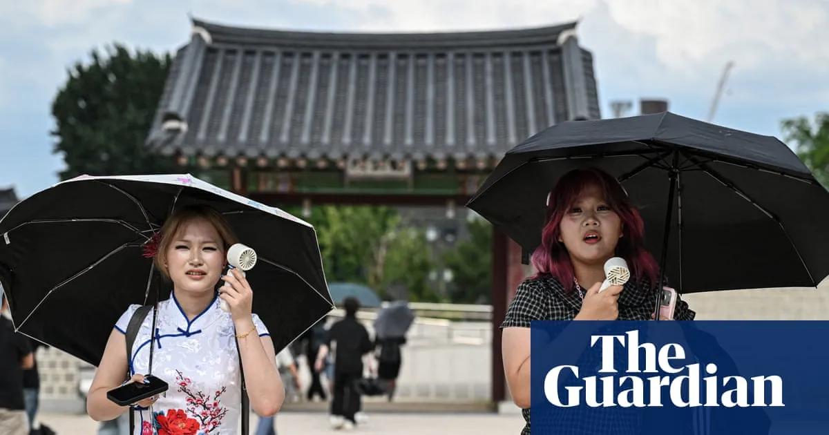 Stop all outdoor activities’: South Korea records its highest ever temperature