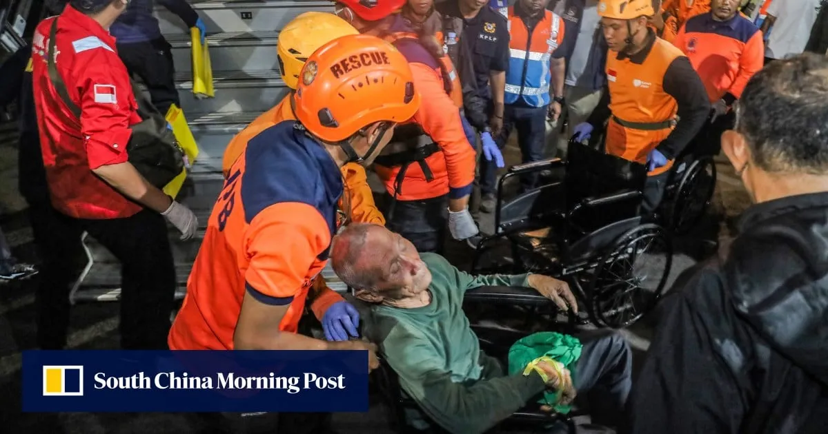 Unknown number of people missing after Indonesian ferry fire kills 5
