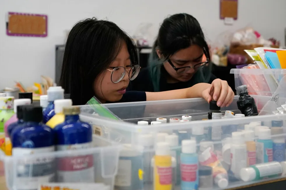 At creative reuse centers, old art supplies get a new life at a fraction of the cost
