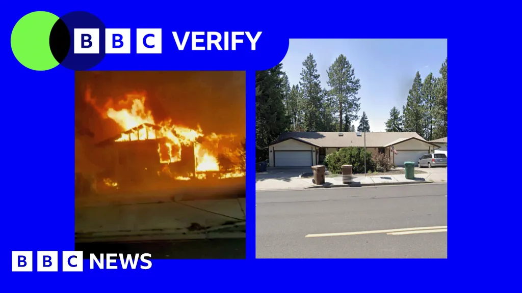 Charred homes, burned out cars - before and after images show Spokane wildfire destruction