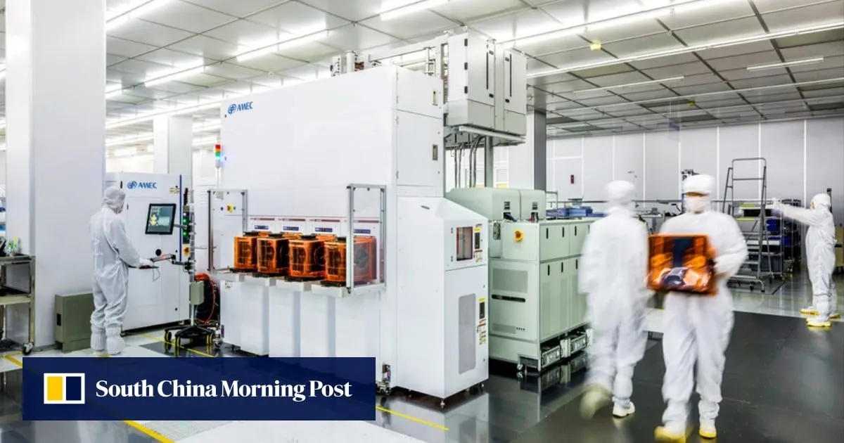 Chinese chip-tool maker AMEC says first-half profit to nearly quadruple amid soaring demand