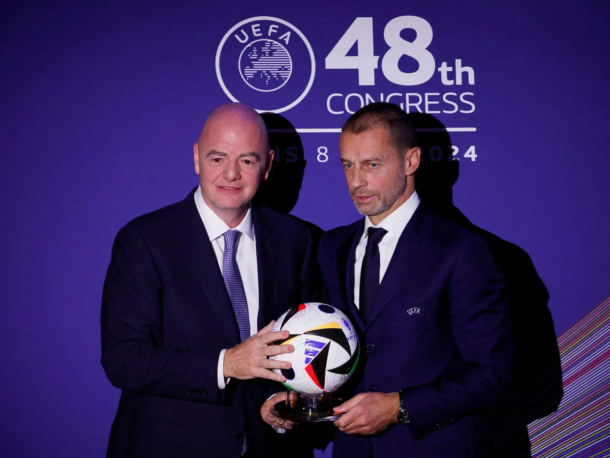 UEFA confirms legal letter served to FIFA after Infantino’s World Cup plan