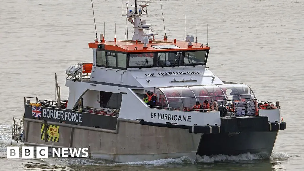 More than 150 migrants rescued after boat catches fire in Channel