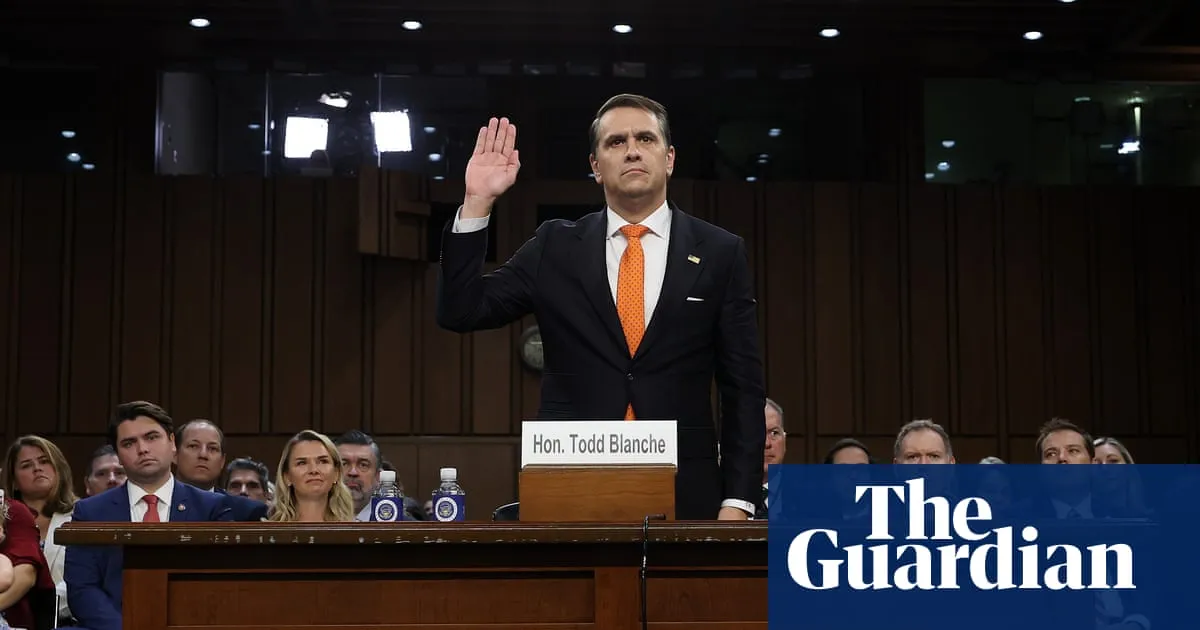 Todd Blanche’s attorney general nomination will advance to full US Senate vote