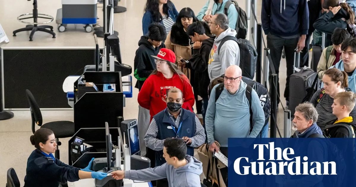 ‘They’re selling the safety of the traveling public’: TSA workers decry Trump privatization push