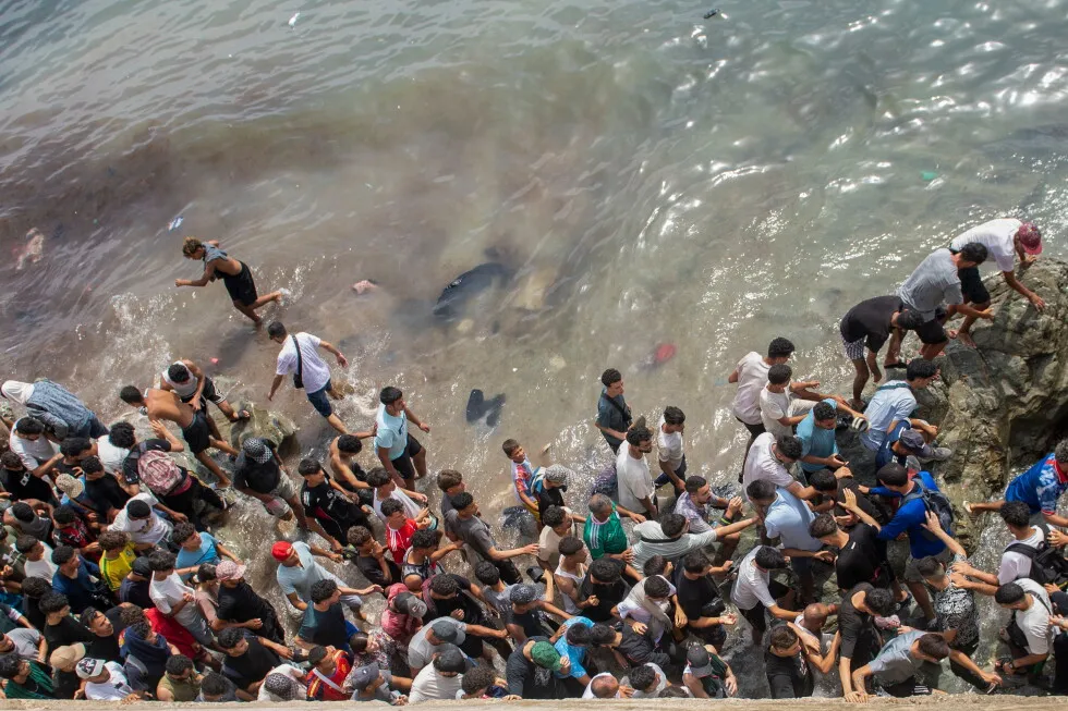 Moroccan families seek missing loved ones after the migrant surge to Spain’s Ceuta