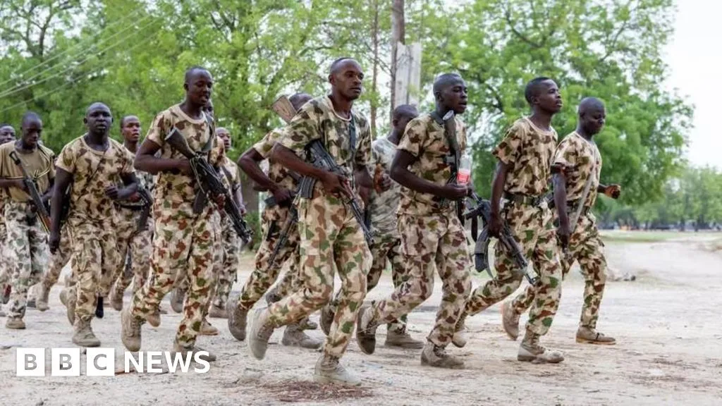 Nigeria's president orders a 80% salary increase for junior soldiers