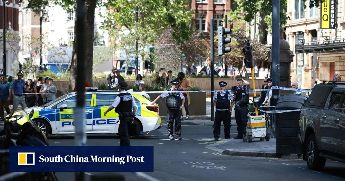 Woman arrested by UK police after 4 men stabbed in London’s Covent Garden
