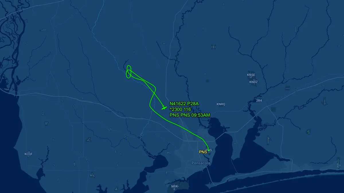 Young pilot makes daring emergency landing on Florida interstate