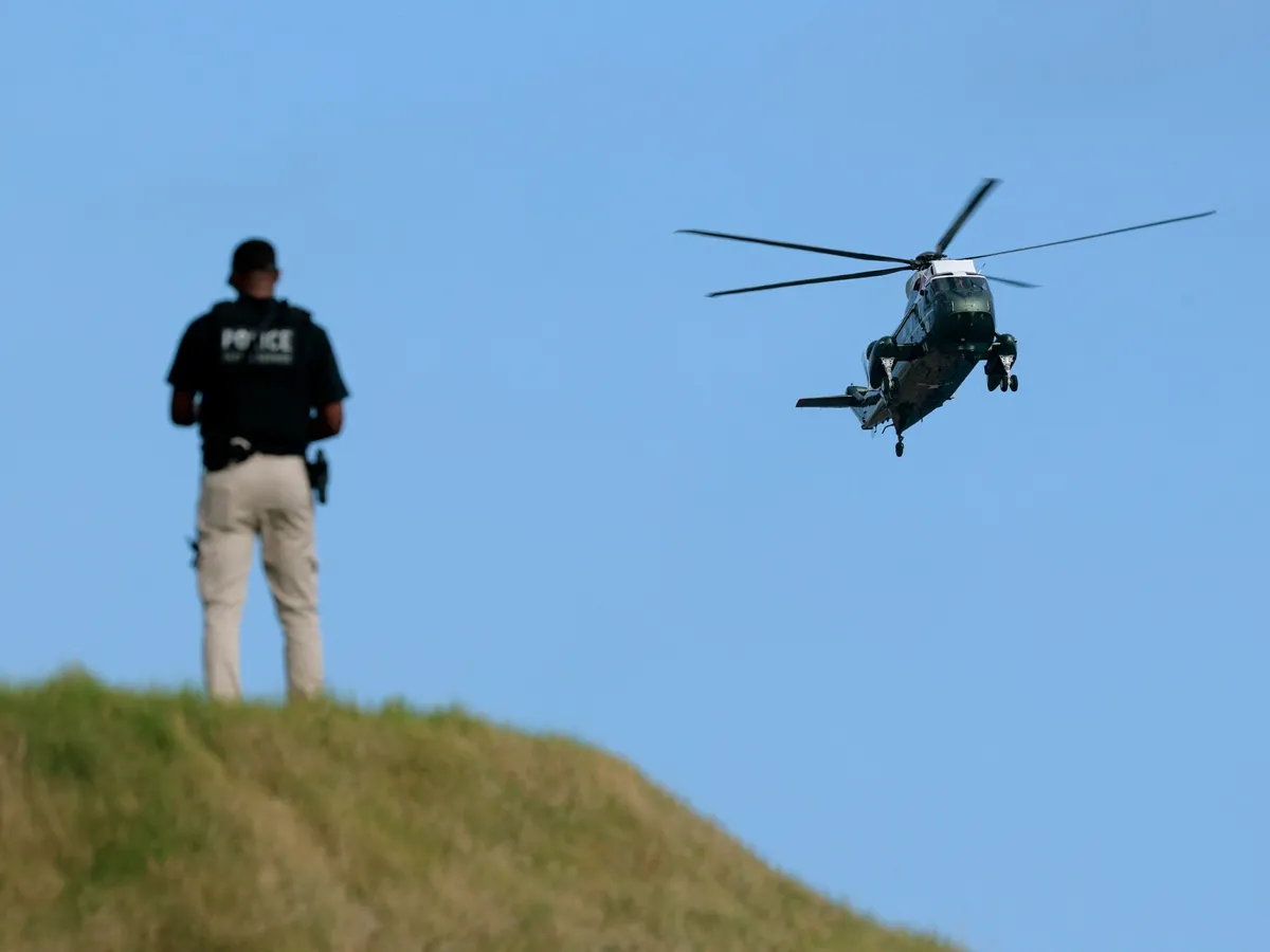 US man arrested at Trump’s golf course charged with multiple felonies