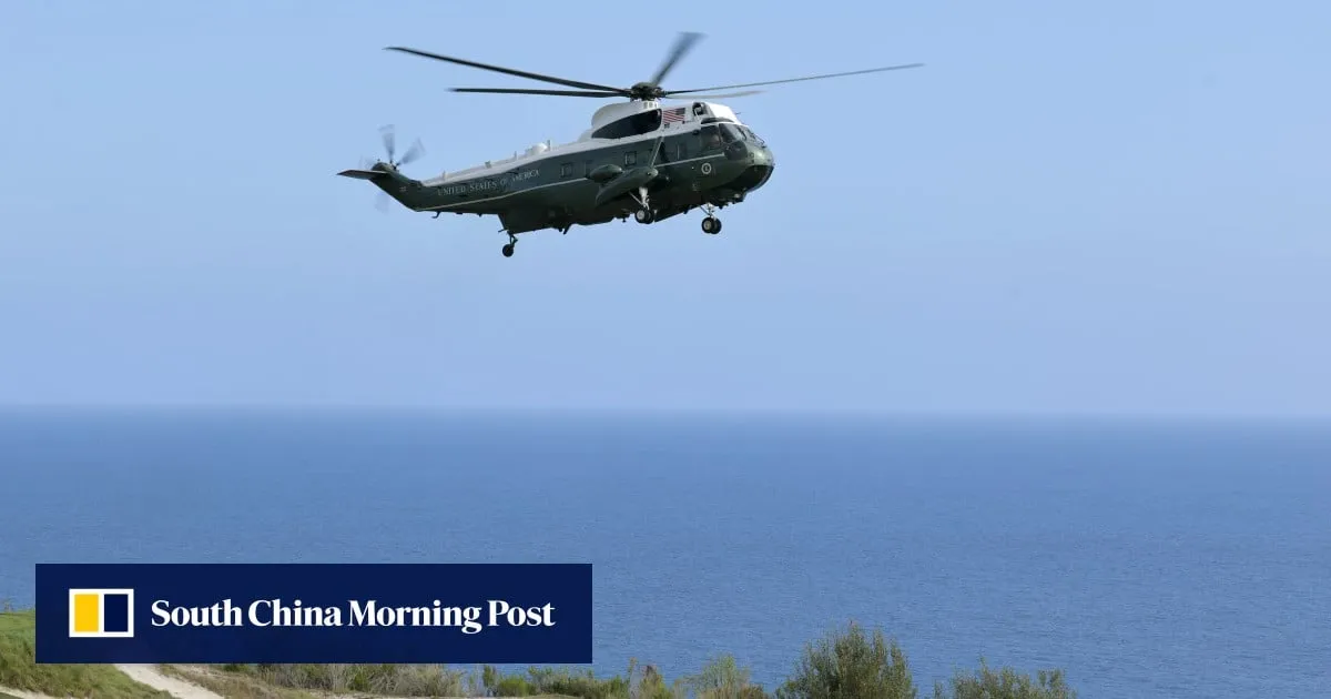 Helicopter with Trump on board came too close to passenger jet