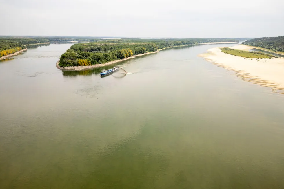 Romania rushes to sink 4 barges in the Danube to keep a nuclear power plant’s second reactor running